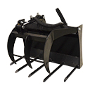 MESTVORK MET BOVENKLEM SKIDSTEER